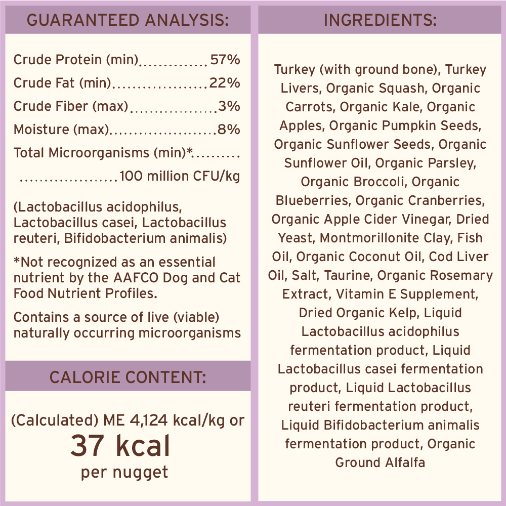 Primal Feline Turkey Freeze-Dried Formula
