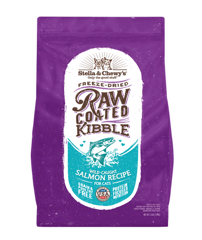 Stella & Chewy's Cat - Raw Coated Kibble Salmon
