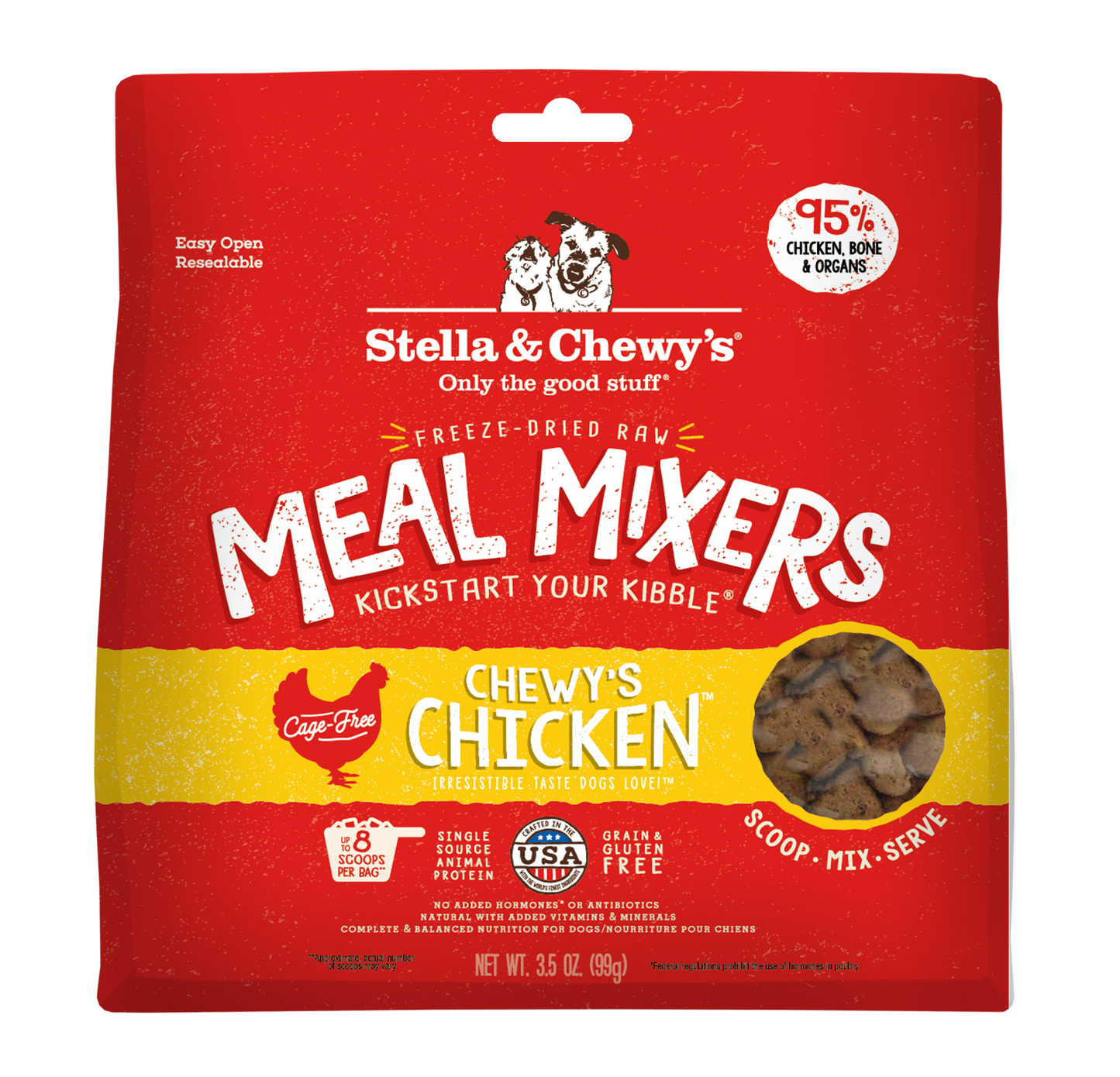 Stella & Chewy's Dog FD Chewy's Chicken Meal Mixers