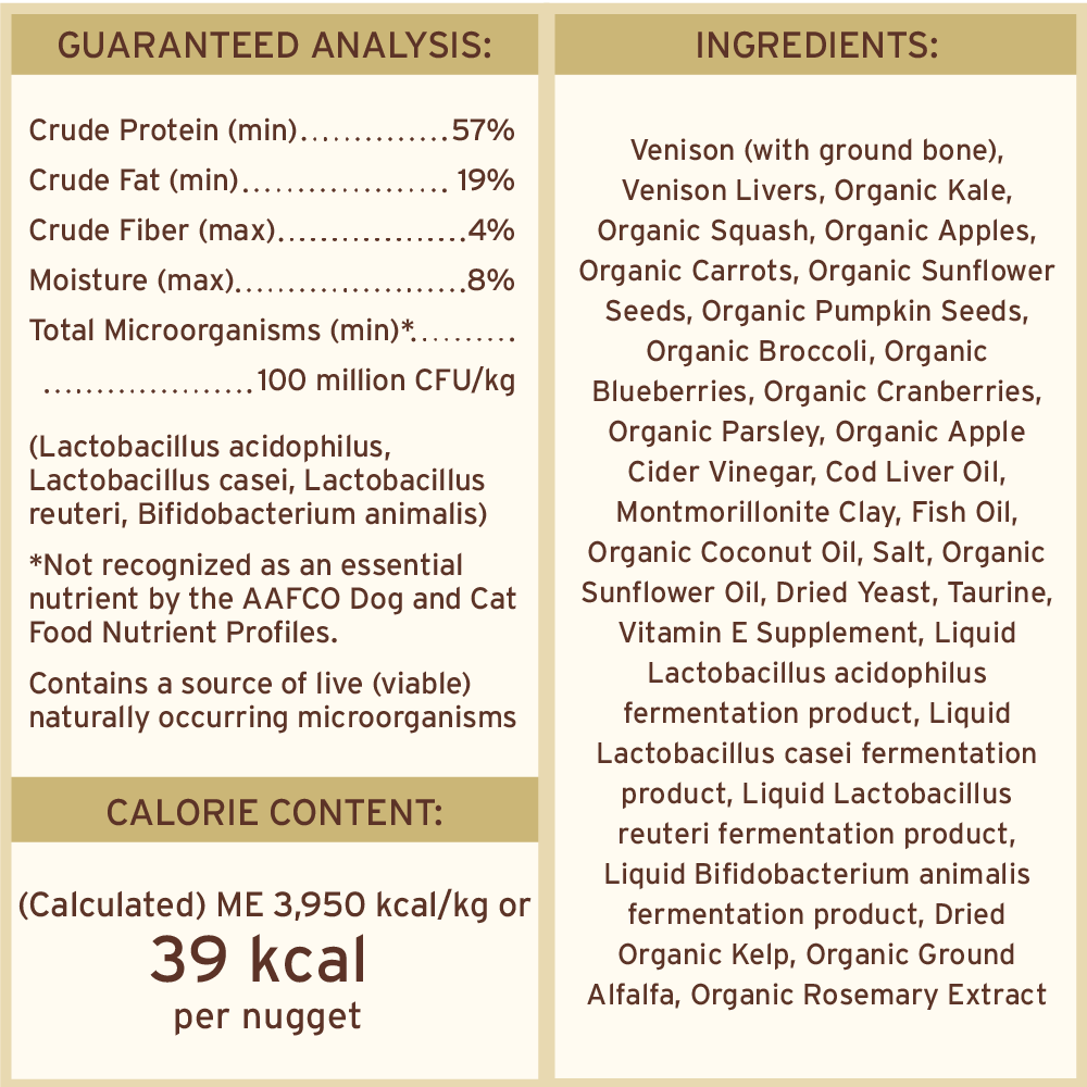 Primal Feline Venison Freeze-Dried Formula