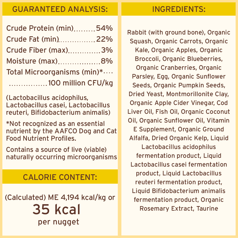 Primal Canine Rabbit Freeze-Dried Formula