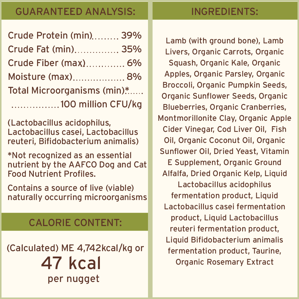 Primal Canine Lamb Freeze-Dried Formula