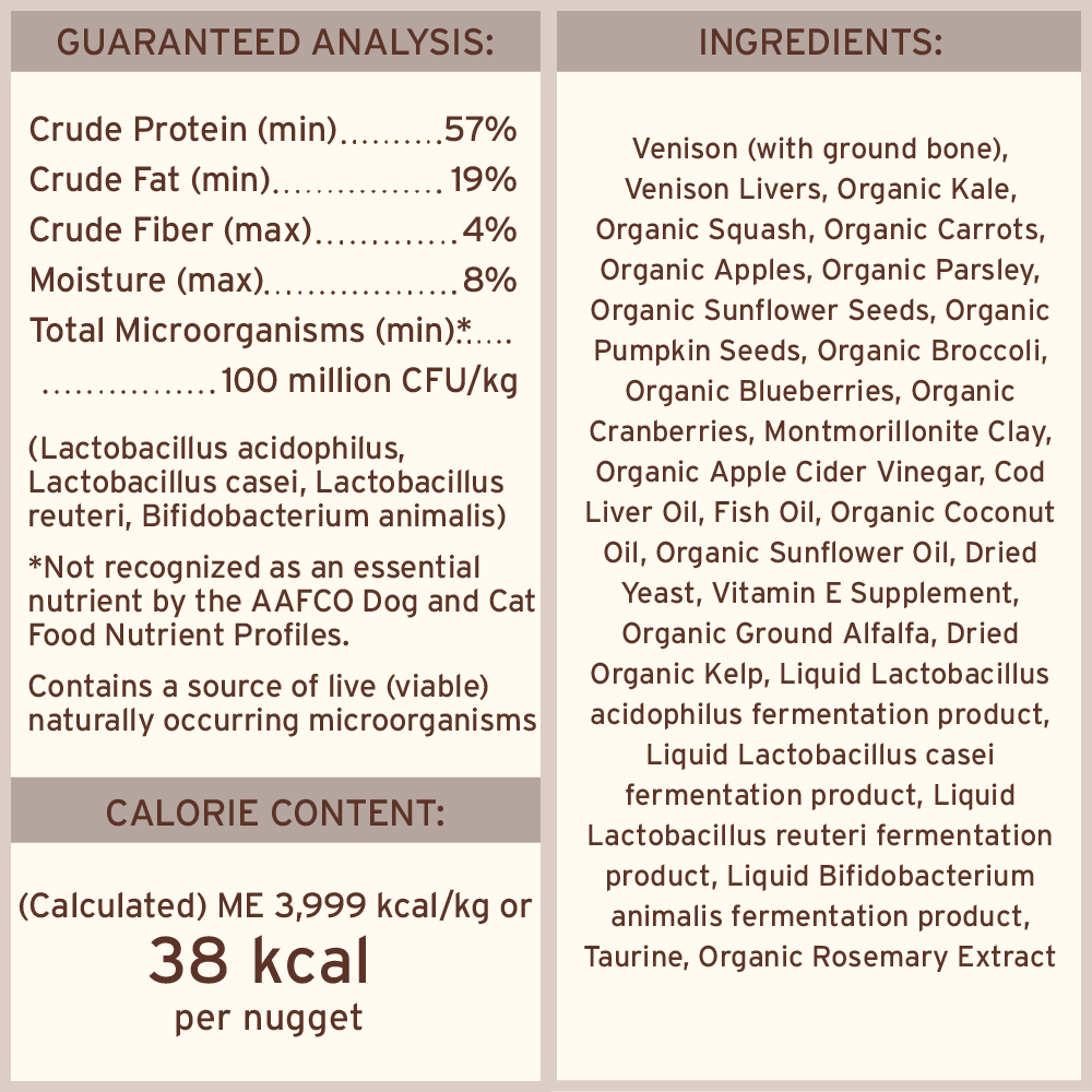 Primal Canine Venison Freeze-Dried Formula
