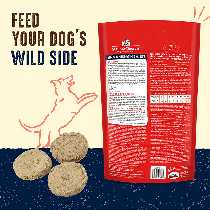 Stella & Chewy's Venison Blend - 14 oz