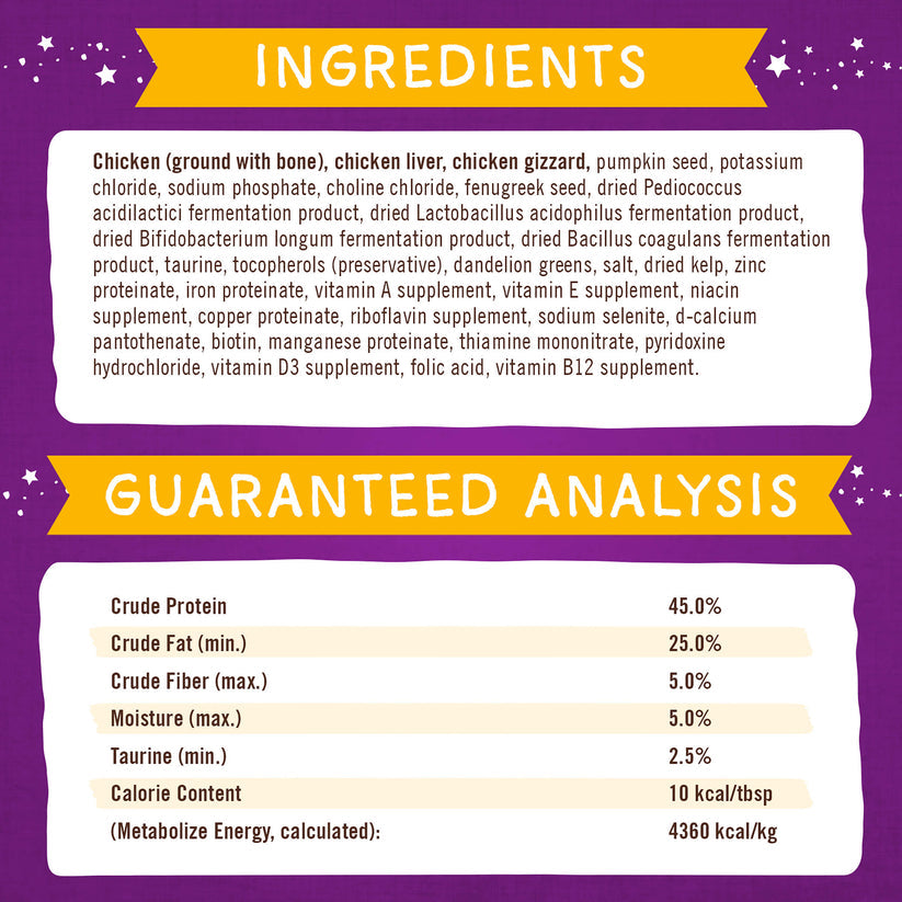 Stella & Chewy's Marie's Magical Dinner Dust Cat Cage Free Chicken Recipe - 7 oz