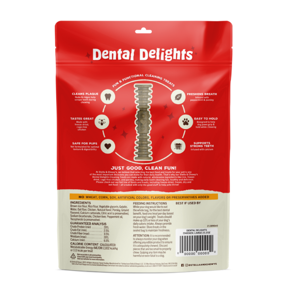 Stella & Chewy's Dental Delights Extra Small 23 ct