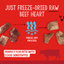 Stella & Chewy's Beef Heart Treats - 3 oz