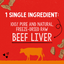 Stella & Chewy's Beef Liver Treats - 3 oz