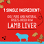 Stella & Chewy's Lamb Liver Treats - 3 oz