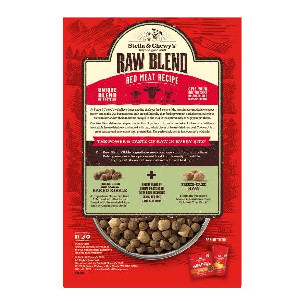 Stella & Chewy's Raw Blend Red Meat Small Breed Recipe