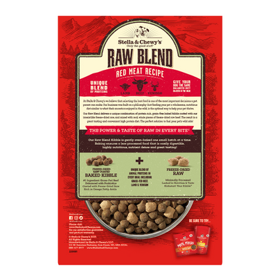 Stella & Chewy's Raw Blend Red Meat Small Breed Recipe