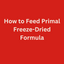 Primal Canine Beef Freeze-Dried Formula